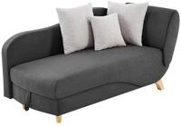 Vente-unique-Recamiere mit Schlaffunktion & Stauraum - linksseitig - Stoff -