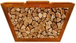 Home Deluxe - Rost Holzlege - PAULO - 160x40x60 cm, wetterbest&auml;ndig, edle...