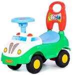 Polesie Farbenfroher Rutscher mit Stahlachsen &ndash; Baby Racer I Lenkrad, Hupe und