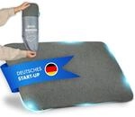 NATURBUMMLER Reisekissen Memory Foam [SafeSleep+] Kleines Campingkissen