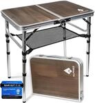 ALPINEZ 60x40 Campingtisch klappbar h&ouml;henverstellbar | Beistelltisch Outdoor