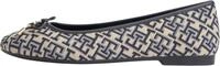 Tommy Hilfiger Damen Th Charm Jacquard Ballerina Fw0fw09504Ballerinas