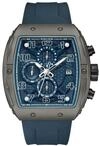 POLICE Coswig Marineblaues Zifferblatt Marineblaues Silikonarmband Herren-Chronograph