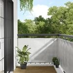 vidaXL Balkon Sichtschutz, Balkonbespannung mit Aluminium-&Ouml;sen, Balkonverkleidung