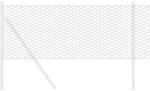 vidaXL Hexagonzaun Grau 0,4 x 25 m PVC, Garten und Terrasse, moderner rechteckiger