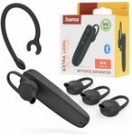 Hama MyVoice Advanced Mono Bluetooth Headset, kabellos, Mikrofon,