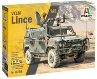 Italeri 6766 VTLM Lince, Ma&szlig;stab 1:35, Plastic Model Kit/Kunststoffmodell zum