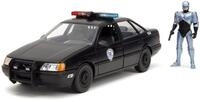 Jada Toys Robocop Figur mit Modellauto 1986er Ford Taurus (20 cm) zum &Ouml;ffnen -