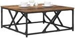 vidaXL Couchtisch Altholz 70 x 70 x 30 cm Holzwerkstoff, Wohnzimmer, Moderner