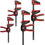 BESSEY Einhandzwingen-SET EZ360M-EZ360-SET, 2x EZ360M-15 und 2x EZ360-30, innovativer