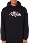 New Era Baltimore Ravens NFL Team Logo Hoody Schwarz Kapuzenpullover - XL