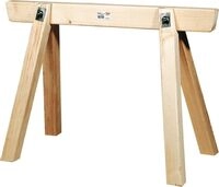 Triuso Bauschragen 120cm lang- 70cm hoch Ger&uuml;stbock Schrong Schrage Holzbock...