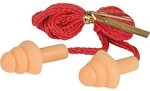 KS Tools 985.7055 Ohrst&ouml;psel PU, mit Schnur und Pilzkopf, 20 Paar