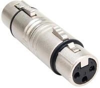 Pronomic AD-XFXF Adapter - XLR female auf XLR female - Fertig verdrahtet und
