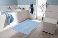 Kleine Wolke Frottiervorleger Bridge Azur 50 x 70 cm | OEKO-TEX zertifiziert,...