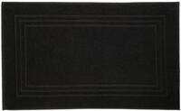 Kleine Wolke Frottier-Vorleger Lodge 3009926207, Ma&szlig;e 50 x 80 cm, Schwarz, 100%