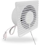 TronicXL 125mm Abluft/Zuluft Grow L&uuml;fter Ventilator mit Netzstecker und...