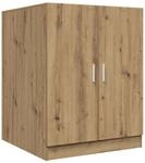 vidaXL Waschmaschinenschrank Artisan-Eiche 70,5x71,5x91,5 cm,...