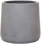 VIVANNO Pflanzk&uuml;bel Beton-Optik Frostsicher - Fiberglas Blumentopf 50x50 