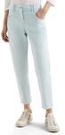 Cecil Mid Waist Slim Leg Hose im Casual Fit Diamond Blue 26