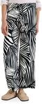 Cecil Wide Leg Hose mit Print Palm Breeze Green 2X