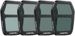 Freewell Split ND Filter kompatibel mit Air 3S 4-Pack | mit ND8/ND16, ND16/ND32,