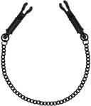 Erotic Fashion ra7834 Nippelklammern, schwarz Metall justierbar, 1er-Pack (1 x 1