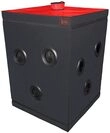 Secret Dome &ndash; Tragbare Private Kabine "Black&Red Edition"
