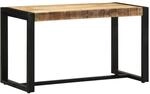 vidaXL Bank 80x35x45 cm Raues Massivholz Mango, Flurbank, Schuhbank, Flurbank Holz,
