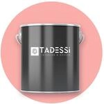 TADESSI Wall Select Wandfarbe Pink - Erdbeerrosa - abwaschbare Innenfarbe matt -