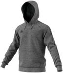 adidas Unisex Kinder Core18 Hoody Y Sweatshirt, Grau (Dark Grey Heather/Black),...