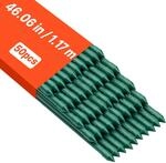 VEVOR Rankhilfe, 50er-Pack, Pflanzstab ⌀11x1170 mm, kunststoffbeschichtete