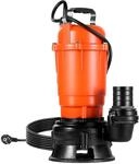 VEVOR 550W Tauchpumpe, 18000l/h, Gusseisen-Schmutzwasserpumpe mit 5,08cm Auslass, 10m