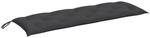 vidaXL Gartenbank-Auflage Melange Anthrazit 150x50x7 cm Stoff