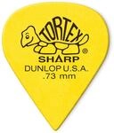 JIM DUNLOP Plektrum Tortex Sharp 0,73mm 12 St&uuml;ck
