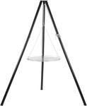 BBQ-Toro Dreibein Grill mit Grillrost | 165 cm Grill f&uuml;r Feuerschale, Dreibein...