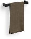 LINEA towel rail, Black wall mount