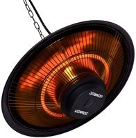 VONROC Infrarot Heizstrahler h&auml;ngend f&uuml;r Terrasse 1500W - Deckenheizstrahler