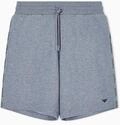 EMPORIO ARMANI Herren Bermuda Terry Grau L