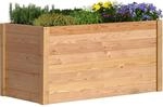 dobar&reg; XXL Hochbeet Massivholz Douglasie Bausatz - Naturbelassenes Kr&auml;uterbeet f&uuml;r