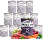 FRESCO Dog NassBarf Lamm 12 x 400g | Hundefutter Nass getreidefrei | Mono-Protein &