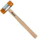 D&ouml;nges R&uuml;ckschlagfreier Schonhammer mit lackiertem Eschenstiel | &Oslash; 40 mm |...