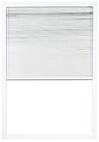 Hecht International Fensterplissee Compact FLÄchenversetzt 130x150cm Weiss