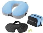 Cocoon Unisex Travel 3 Set, Light Blue-Black, OneSize