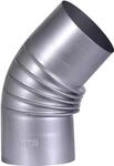 FIREFIX A100/B4 FAL Bogen 45&deg;, starr, &oslash; 100 mm - Ofenrohre aus Stahlblech, 0,6 mm