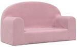 vidaXL Kindersofa 2-Sitzer, Sofa Abnehmbarer Bezug, Gepolstert Kindersessel