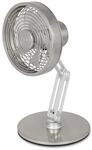 Unold STEEL FLEX Akku Ventilator 86705 | leise & kabellos &ndash; Tischventilator...