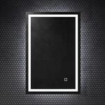 Mai & Mai Badspiegel mit LED Beleuchtung Wandspiegel 50x70cm Bad-Spiegel mit