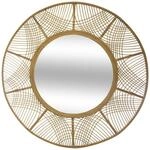 Atmosphera - Spiegel Ina - Bambus D 89 cm - Beige