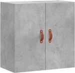 vidaXL Wandschrank, H&auml;ngeschrank mit viel Stauraum, Wandmontage Badschrank